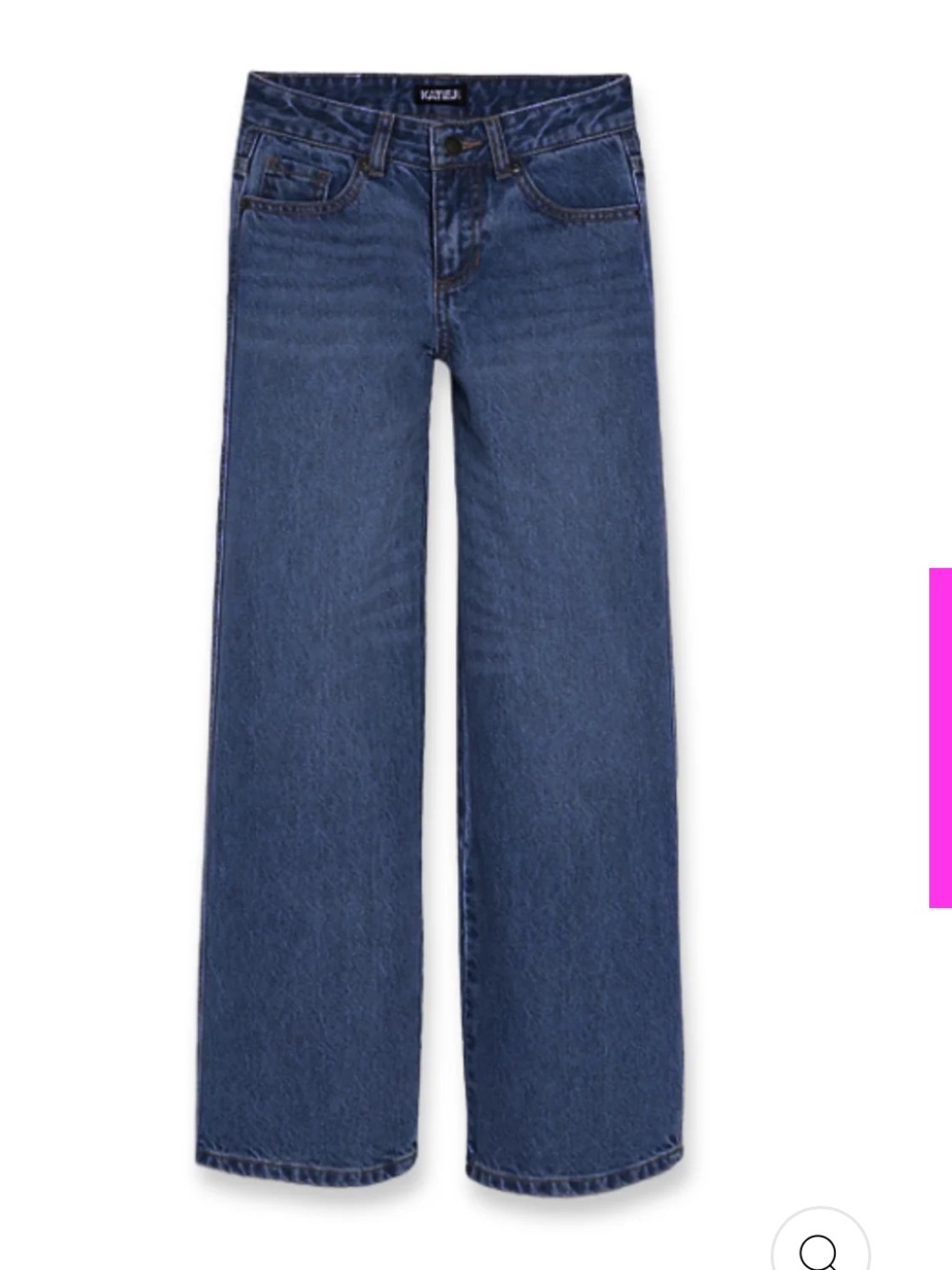 Junior Chicago Low Rise Jeans - Blue mid wash
